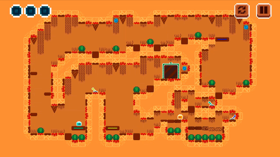 Игра Qubits in the Desert играть онлайн в браузере