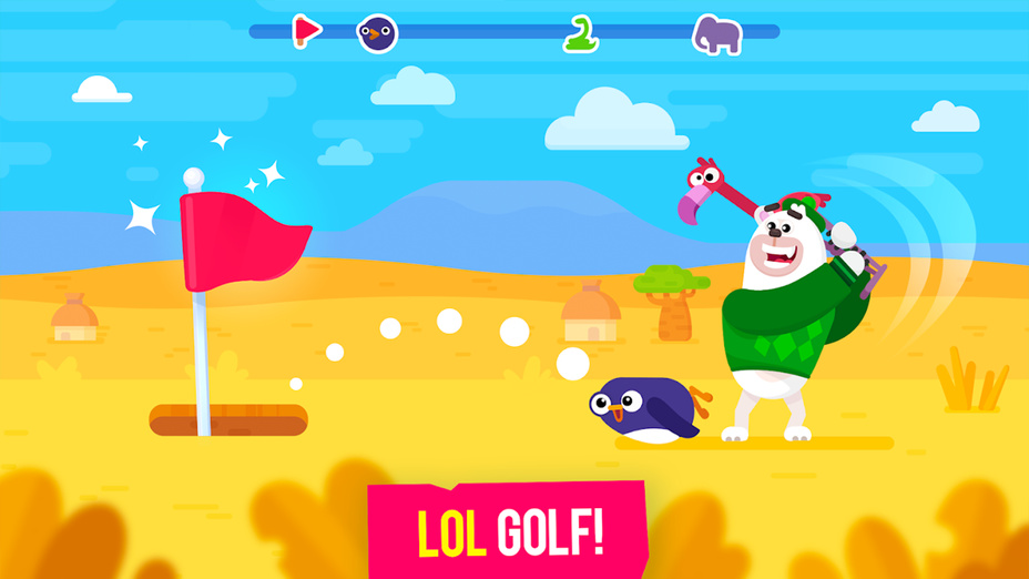 Игра Golf Clash играть онлайн в браузере