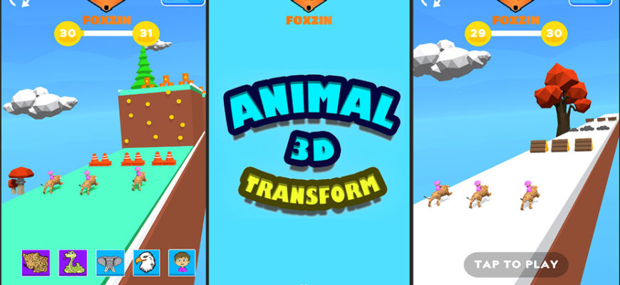 Animal Transform 3D