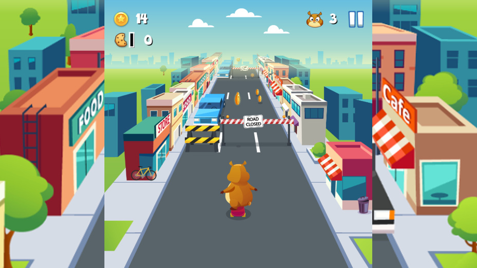 Игра Hamster Run играть онлайн в браузере