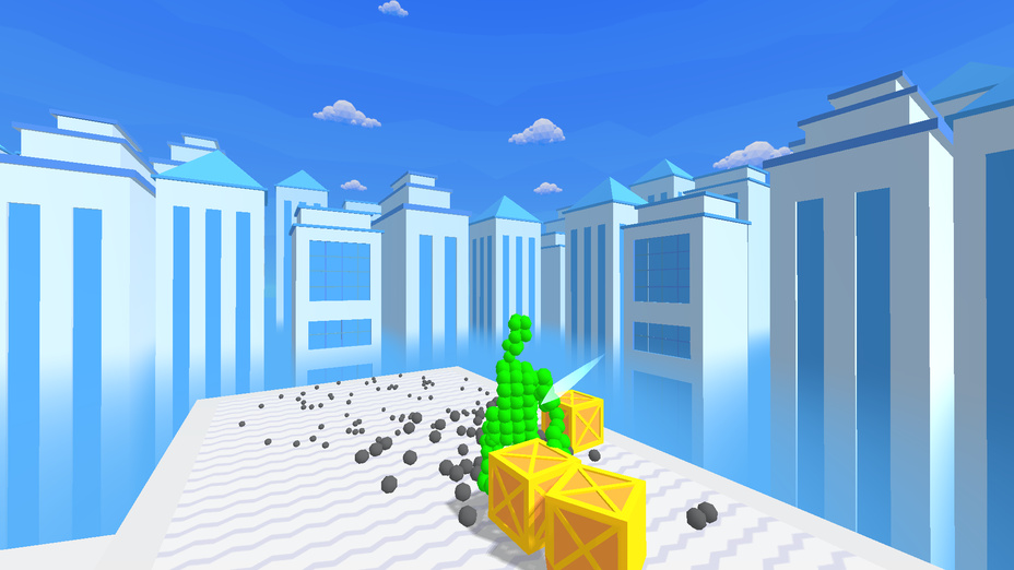 Игра Balls cutter играть онлайн в браузере