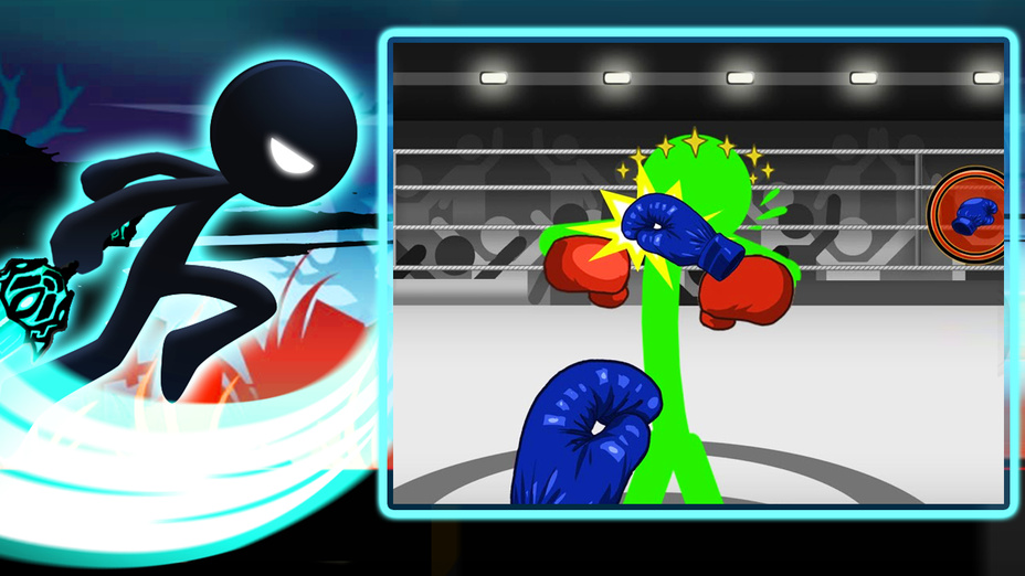 Игра Stickman Boxing играть онлайн в браузере