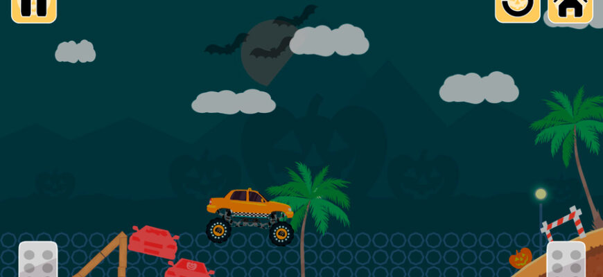 Crazy Monster Taxi Хэллоуин