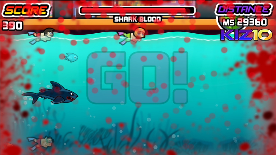 Игра Angry Shark Online играть онлайн в браузере