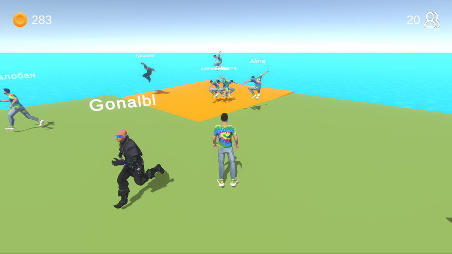 Игра Останься последним на платформе играть онлайн в браузере