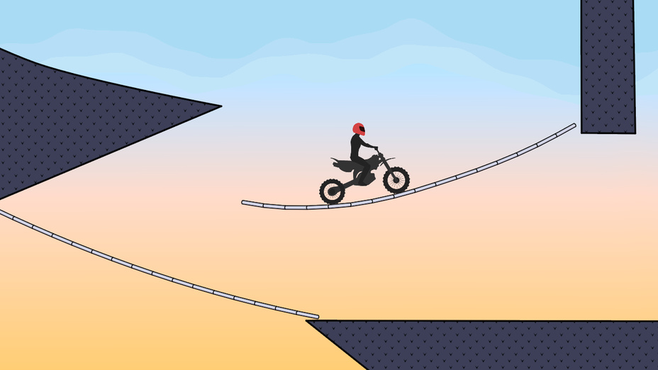 Игра Moto Climber играть онлайн в браузере