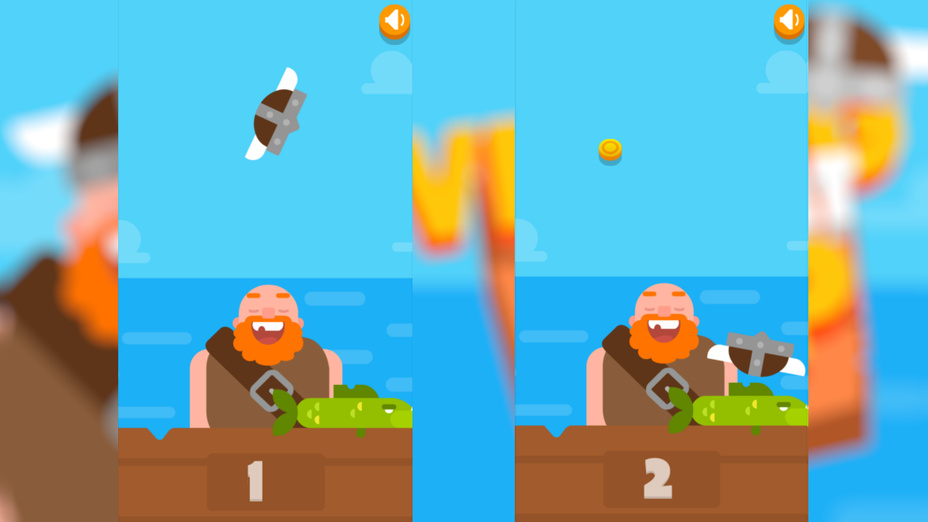 Игра Viking Hat Flip играть онлайн в браузере