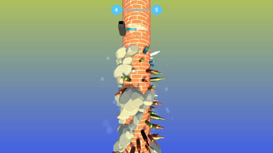 Игра Разбить бутылки 3D играть онлайн в браузере