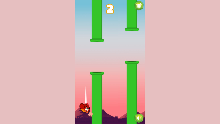 Игра Tappy Bird играть онлайн в браузере