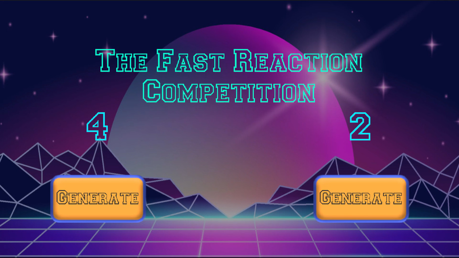 Игра The Fast Reaction Competition играть онлайн в браузере