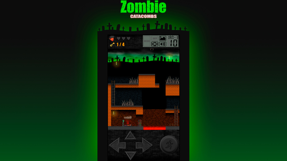 Игра Zombie Catacombs играть онлайн в браузере