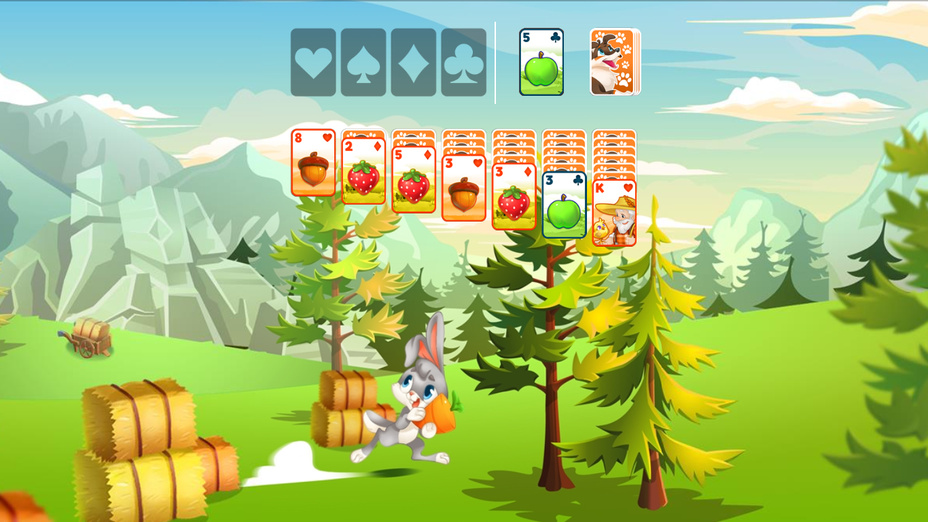 Игра Solitaire Grand Harvest играть онлайн в браузере