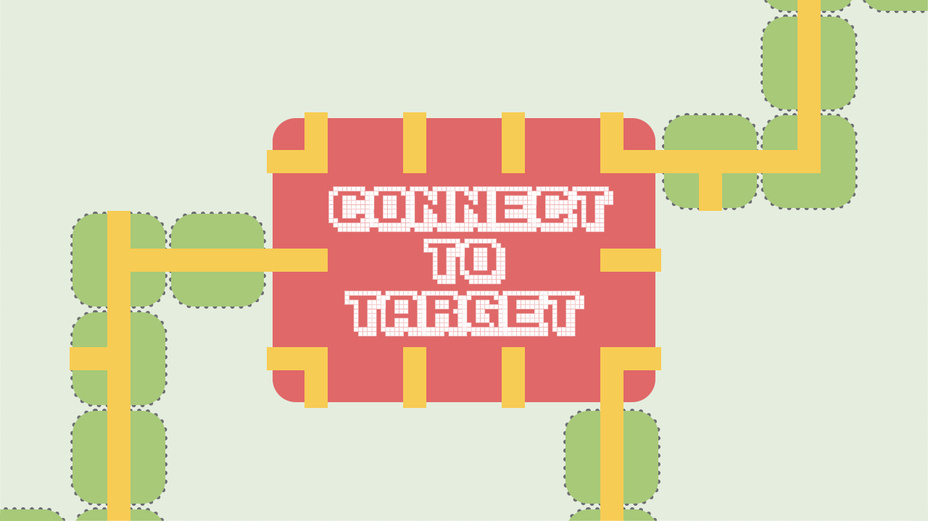 Игра Connect to Target играть онлайн в браузере