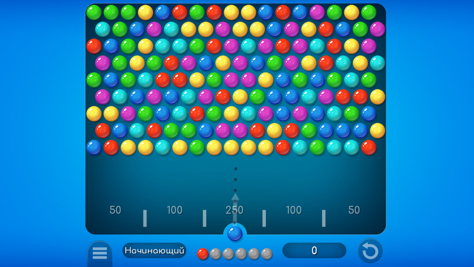 Игра Bubble Shooter Pro играть онлайн в браузере