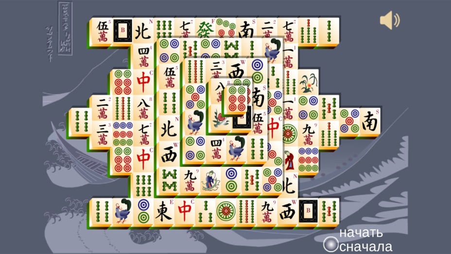 Игра Mahjong Titans играть онлайн в браузере