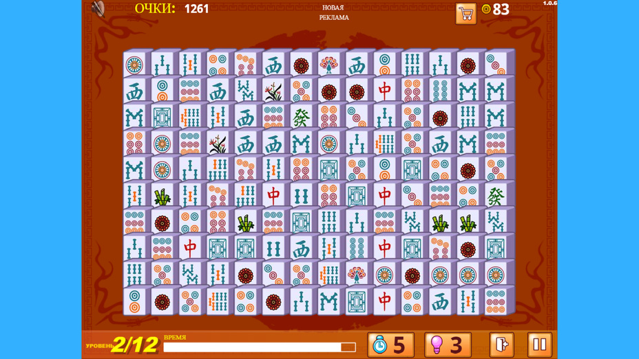 Игра Mahjong Connect Deluxe играть онлайн в браузере