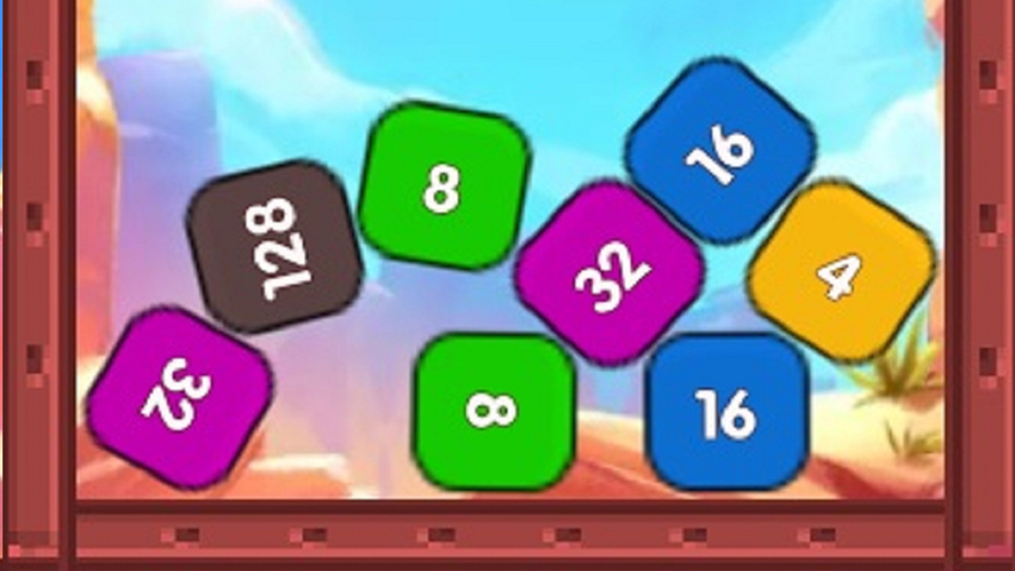 Игра Funny Cubes 2048 играть онлайн в браузере