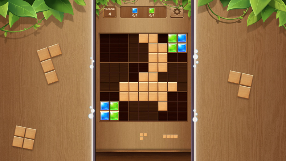 Игра Wood Block Journey играть онлайн в браузере