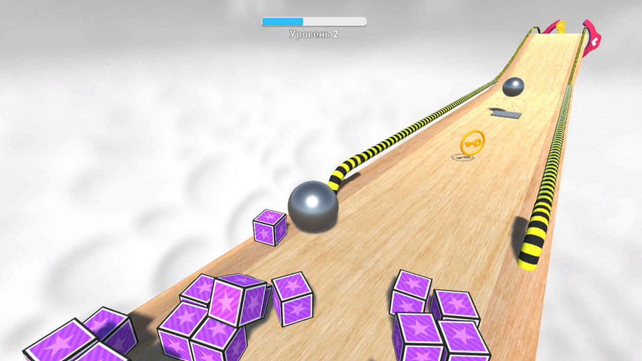 Игра Going Balls играть онлайн в браузере