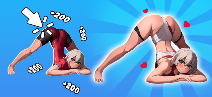 Клики на раздевание: Девочки в качалочке