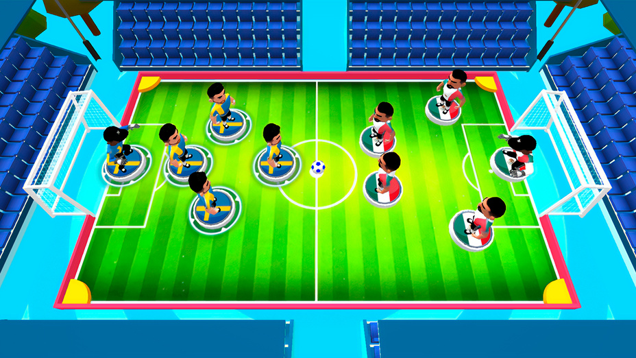 Игра Soccer Duel играть онлайн в браузере