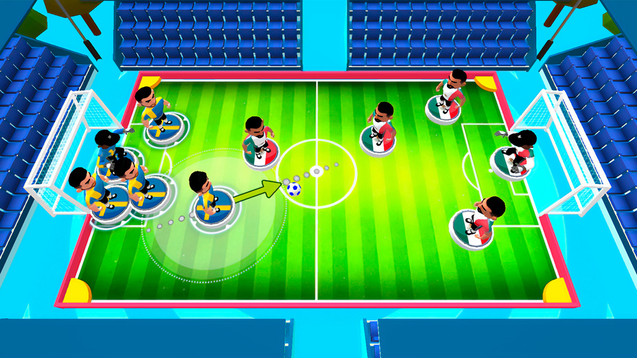 Игра Soccer Duel играть онлайн в браузере