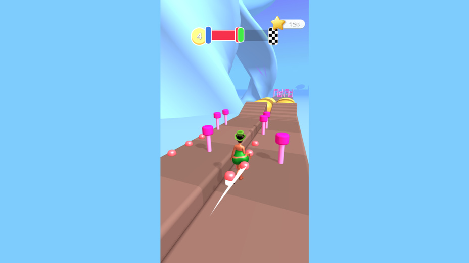 Игра Twerk Rush играть онлайн в браузере