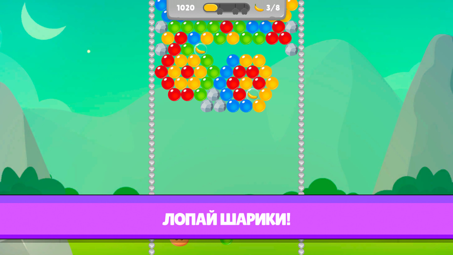 Игра Bubble Mania играть онлайн в браузере