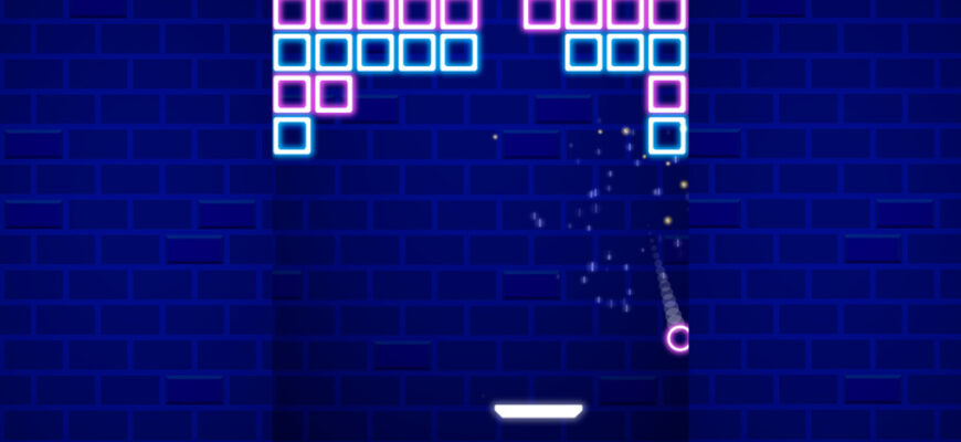 Neon Bricks Breaker