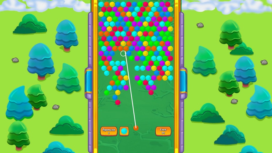 Игра Just Bubble Shooter играть онлайн в браузере