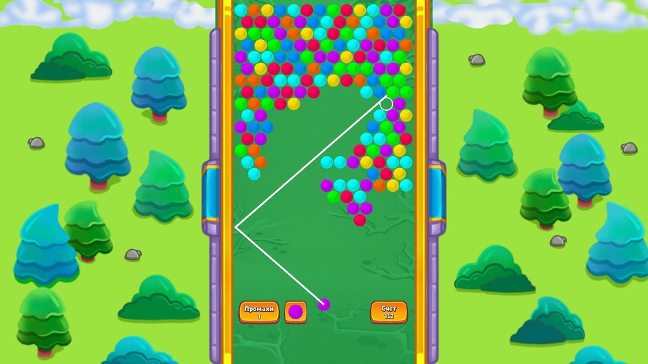 Игра Just Bubble Shooter играть онлайн в браузере