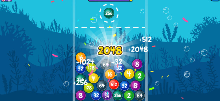 2048 под водой