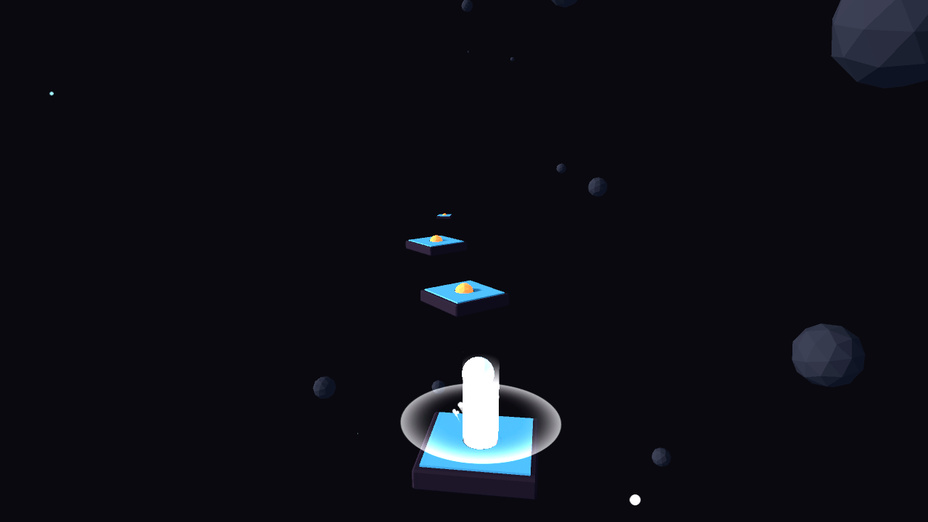 Игра Прыгающий мяч: Прыгай под музыку играть онлайн в браузере