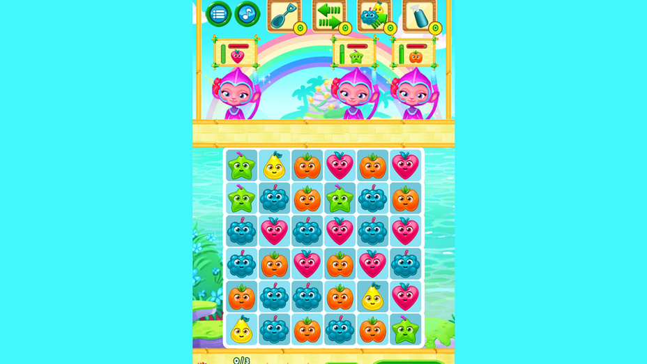 Игра Garden Fruit Legend играть онлайн в браузере