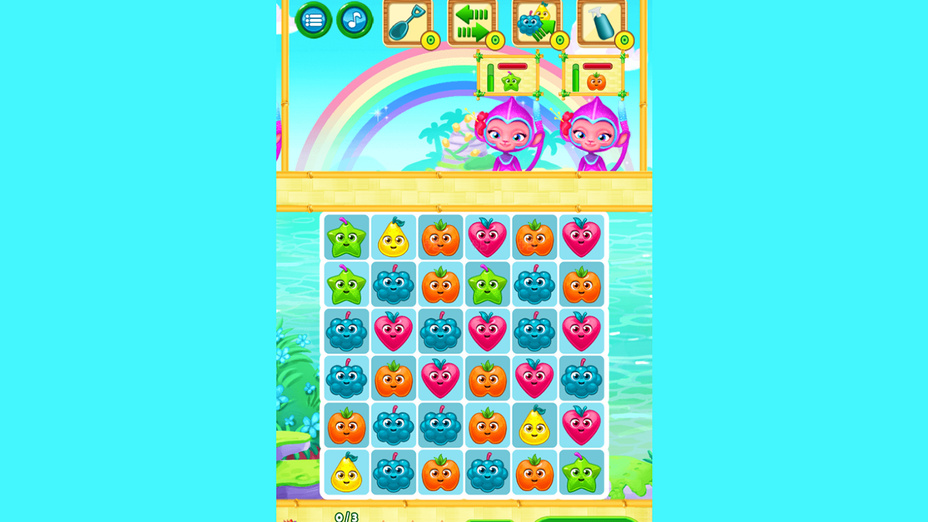 Игра Garden Fruit Legend играть онлайн в браузере