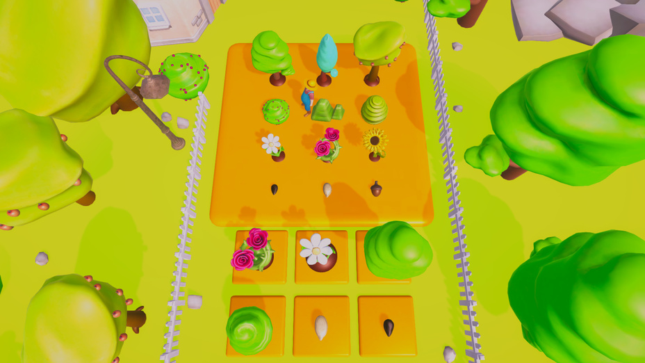 Игра Garden Merge играть онлайн в браузере