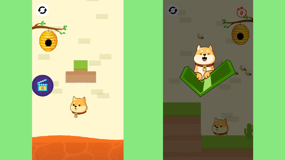 Игра Save My Doge играть онлайн в браузере