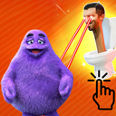 Играть в Спаси Гримаса от Скибиди Туалетов! онлайн без регистрации