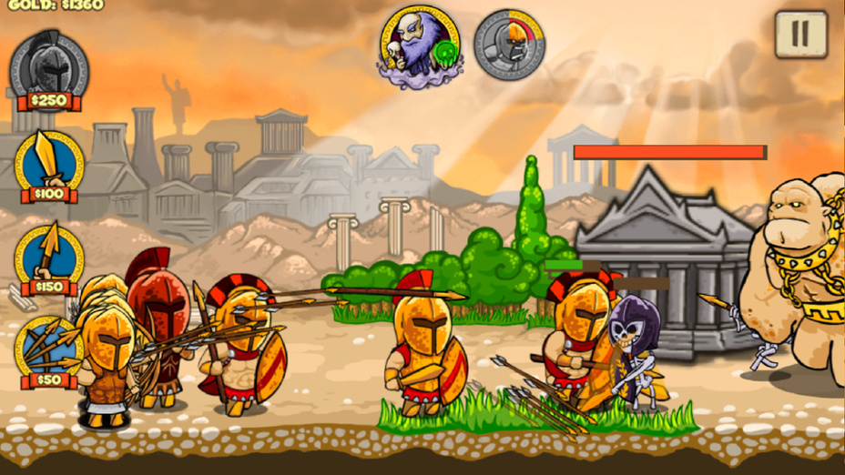 Игра King of Defense играть онлайн в браузере