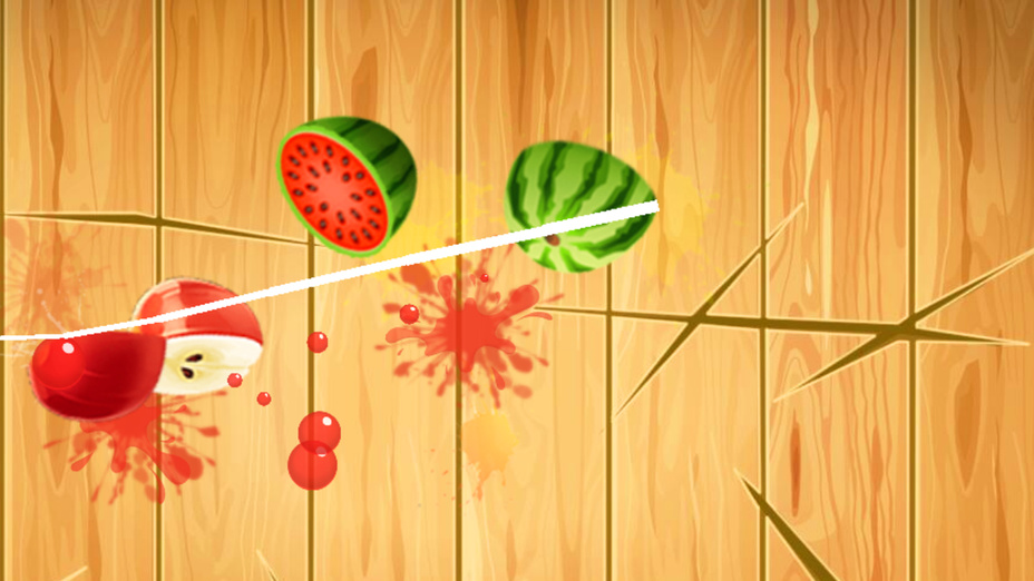 Игра Fruit Cutting играть онлайн в браузере