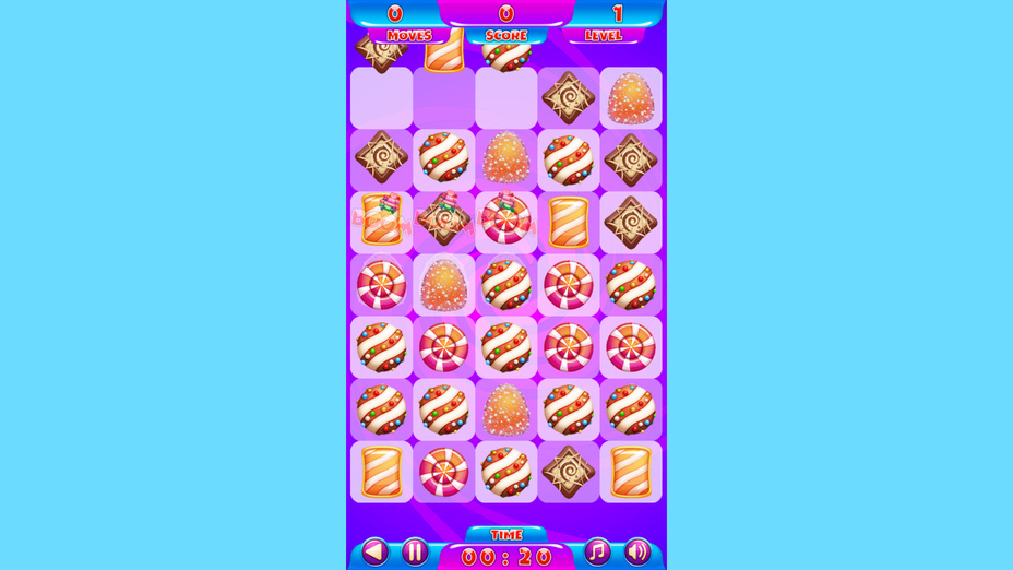 Игра Candy Match3 играть онлайн в браузере