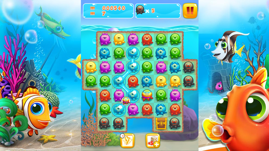 Игра Fish Mania играть онлайн в браузере