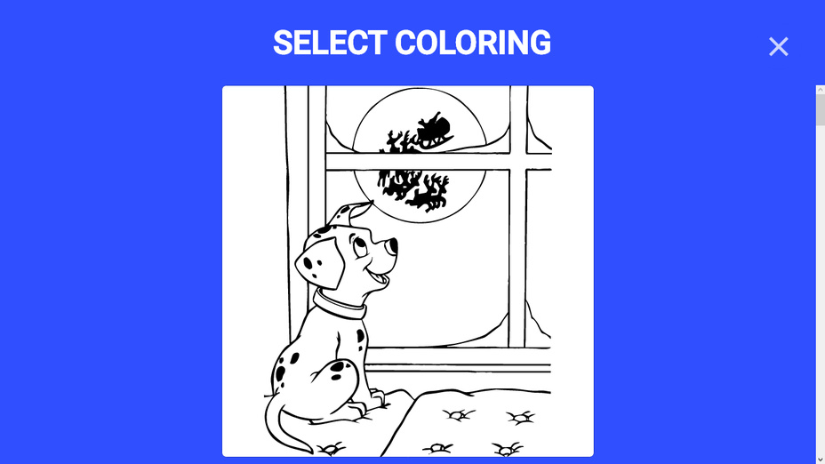 Игра Coloring Dogs играть онлайн в браузере