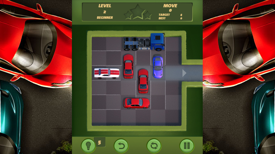 Игра Unblock Car играть онлайн в браузере