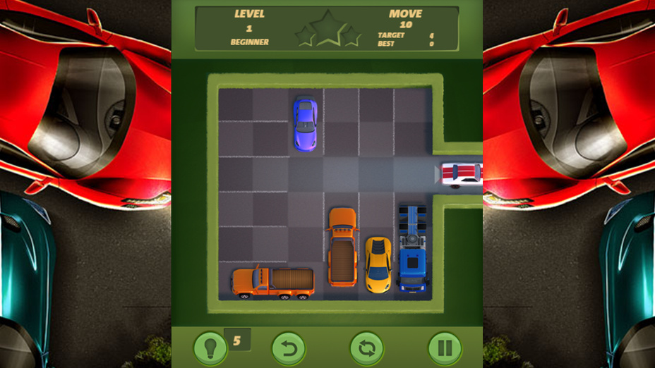 Игра Unblock Car играть онлайн в браузере