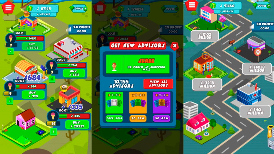 Игра Стань самым богатым! играть онлайн в браузере