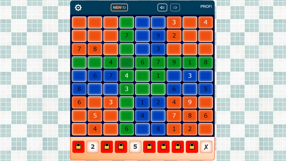 Игра Sudoku Ideal 2022 играть онлайн в браузере