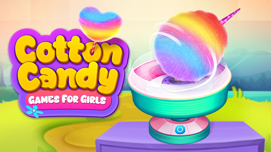 Игра Cotton Candy Games for Girls играть онлайн в браузере