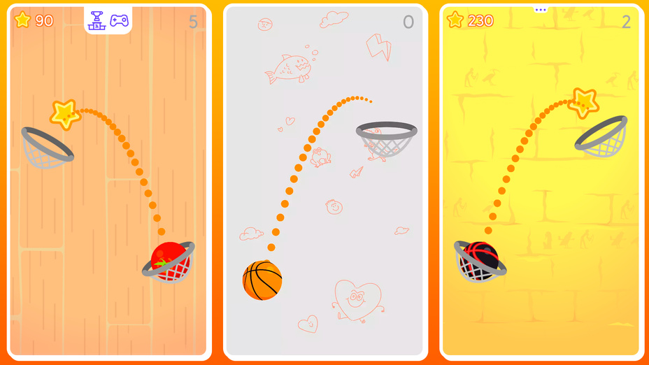 Игра Dunk Shot играть онлайн в браузере