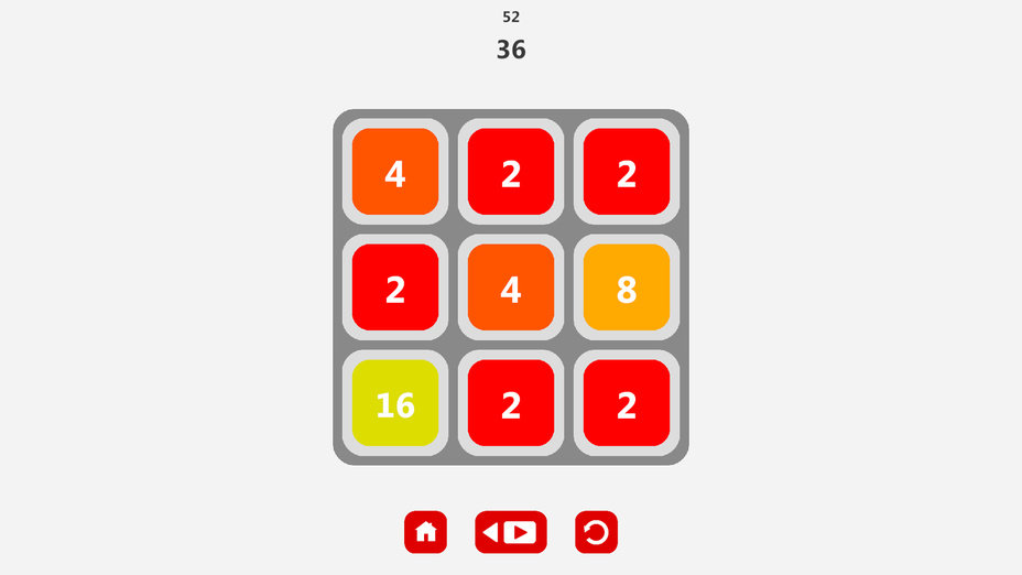 Игра 2048 brainteaser играть онлайн в браузере